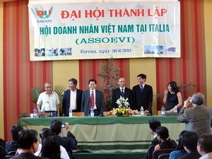 Création de l'association des hommes d'affaires vietnamiens en Italie 
