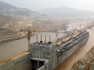 La centrale hydroélectrique de Lai Chau (Source: baodientu.chinhphu.vn)