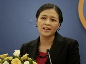 La vice-ministre des Affaires étrangères, Nguyen Phuong Nga à la 13è conférence de l'ONU sur le commerce et le développement (Photo: Internet)