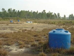 Les terrains contaminés de l'aéroport de Da Nang (Source: laodong.com.vn)