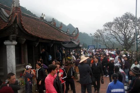 Pagode d'Yen Hoa à Yen Tu (Photo: Vnexpress).