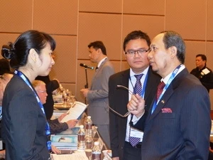La délégation vietnamienne à la Conférence
