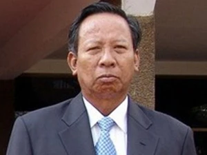  Le vice-Premier ministre, ministre cambodgien de la Défense, Tea Banh. (Source: VTV Đa Nang)
