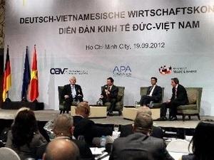 Forum économique Vietnam-Allemagne . (Photo: Thanh Vũ/AVI)