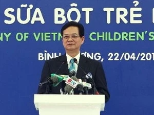 Le Premier ministre Nguyen Tan Dung. Source: VNA