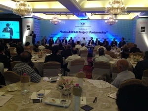 Conférence intitulée "Partenariat Inde-ASEAN" à New Delhi. Source: VNA