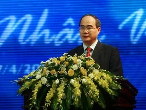 Le vice-Premier ministre, Nguyên Thiên Nhân à la célébration du 50e anniversaire de la CCIV, vendredi à Hanoi. Photo : Huy Hung/VNA