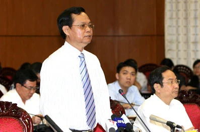 L'inspecteur général du gouvernement Huynh Phong Tranh (Source: VNA)