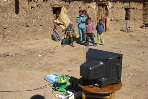 Une scène du film "Le thé et l'électricité". Photo : CTVVNA