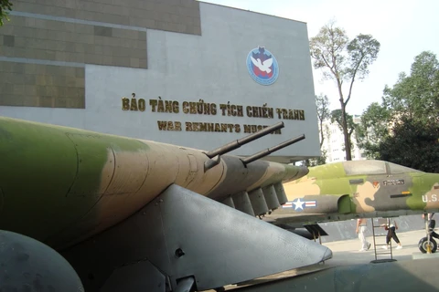 Le musée des vestiges de guerre de Ho Chi Minh-Ville. Source: Internet