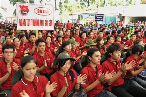 Les mouvements de volontariat attirent de nombreux jeunes étudiants. Photo : Internet