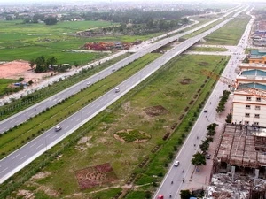 L'avenue Thang Long. Photo : Huy Hung/VNA