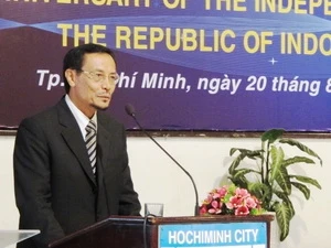M. Dalton Sembiring, consul général p.i d'Indonésie à Hô Chi Minh-Ville. (Photo: Hoang Anh Tuan/Vietnam+)