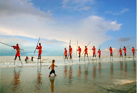 Sur l’îlot de Côn Vanh. Photo : Internet