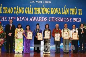 La cérémonie de remise des prix de Kova (Source: VNA)
