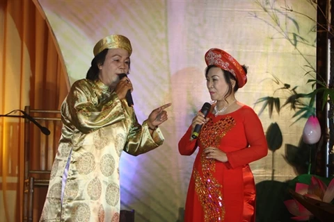 Le don ca tài tu du Vietnam a été récemment reconnu par l’UNESCO comme patrimoine culturel immatériel de l’humanité. Photo : Phuong Vy/VNA