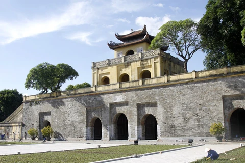 La cité impériale de Thang Long (Source: Internet)