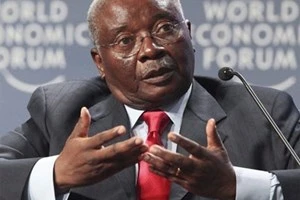 Le président mozambicain, M. Armando Emilio Guebuza. Photo : AP