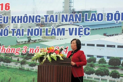 La du Travail, des Invalides de guerre et des Affaires sociales ministre Pham Thi Hai Chuyên. Photo : VNA