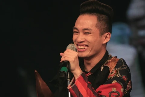 Dans la catégorie «Chanteur de l'année», Tùng Duong est le plus connu. Photo : TTVH/VNA