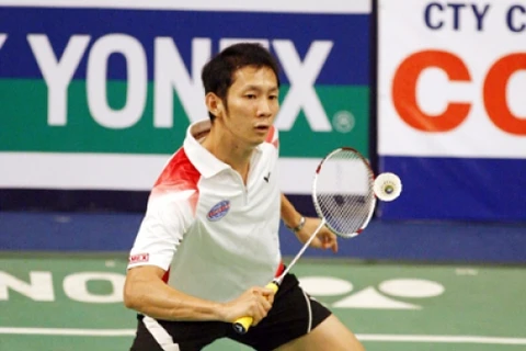 Le numéro 1 vietnamien de badminton Nguyen Tien Minh. Source: VNA