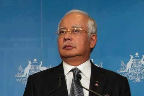 Le Premier ministre malaisien Najib Razak. Source: VNA
