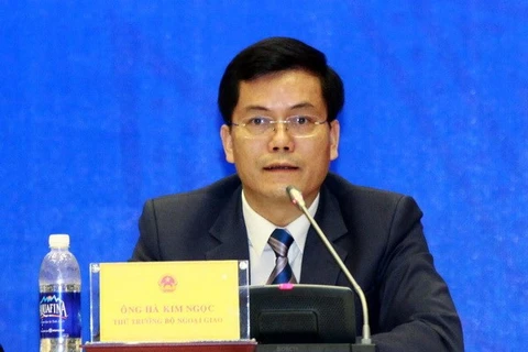 Le vice-ministre des AE Ha Kim Ngoc. (Source: VNA)