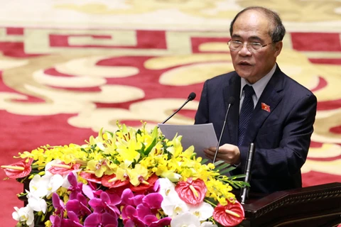 Le président de l'Assemblée nationale vietnamienne, Nguyen Sinh Hung. (Source : VNA)