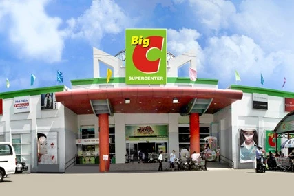 La chaîne française de supermarchés Big C compte à ce jour 27 supermarchés au Vietnam (source: Internet)