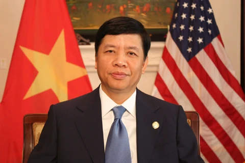 L'ambassadeur du Vietnam aux Etats-Unis Nguyên Quôc Cuong. Photo/VNA