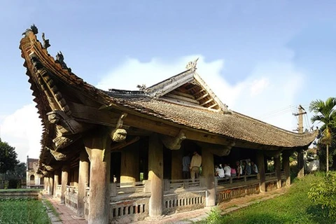 La maison commnunale de Chu Quyen à Ba Vi. (Source : VNA)