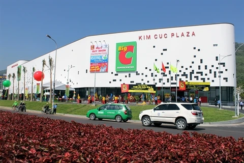 Le supermarché Big C dans la ville de Quy Nhon, province de Binh Dinh (Centre). (Source : VNA) 