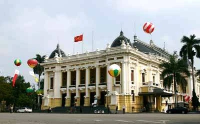 L'Opéra de Hanoi, un ouvrage d'héritage architectural français Photo : Internet