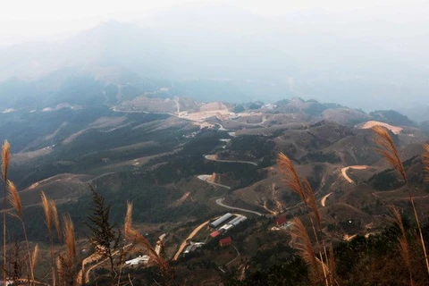 Le mont de Mau Son dans la province montagneuse de Lang Son au Nord. (Photo: An Đăng/VNA)