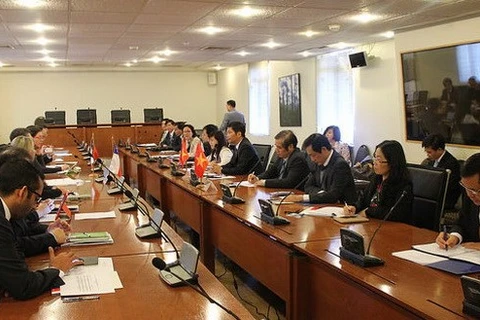 La première réunion du Conseil du libre-échange Vietnam-Chili. (Photo: VNA)