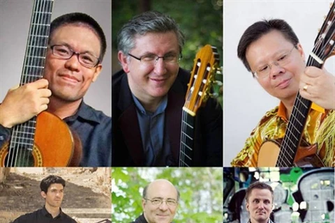 Six artistes venant de différents pays participent du 12 au 16 novembre au Festival international de guitare 2014 à Hô Chi Minh-Ville. 