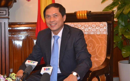 Le vice-ministre des Affaires étrangères Bui Thanh Son. Photo : VOV
