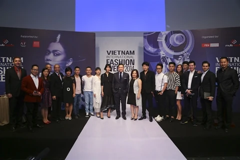Conférence de presse sur la «Vietnam International Fashion Week» à Hô Chi Minh-Ville. Photo/VNA