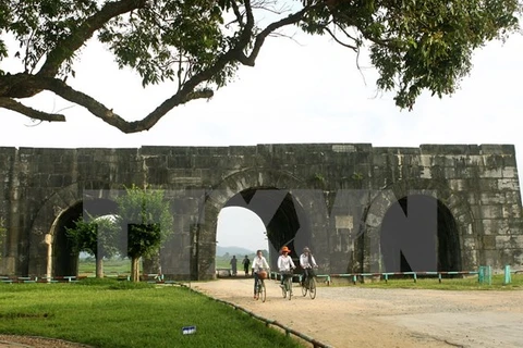 La porte du sud de la Citadelle des Hô. (Photo : VNA)