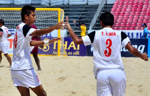 Le Vietnam figure à la 31e place du classement mondial des équipes nationales de football de plage qui vient d'être publié récemment. (Source : VNA)