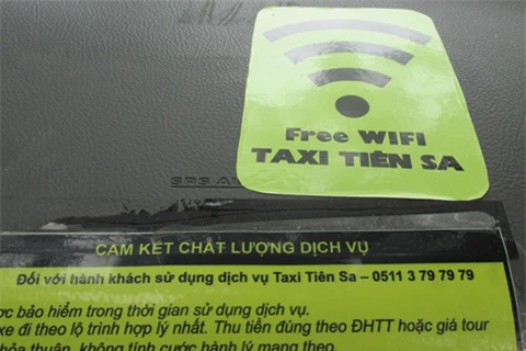 Pour la première fois, des taxis vietnamiens sont munis du Wifi gratuit.