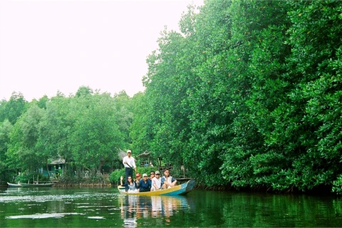 La biosphère de Can Gio, à Ho Chi Minh-Ville, figure dans le top 100 des destinations durables du monde en 2014. (Source : VNA)
