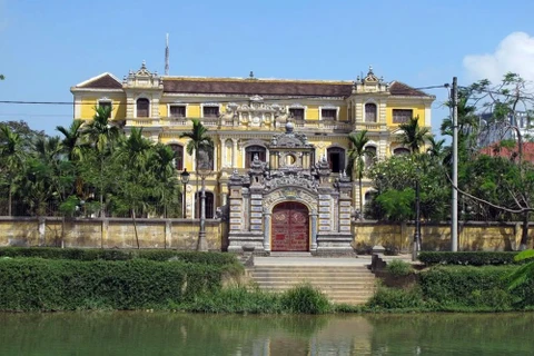 Le palais An Dinh dans l'ancienne cité impériale de Hue. Photo : internet