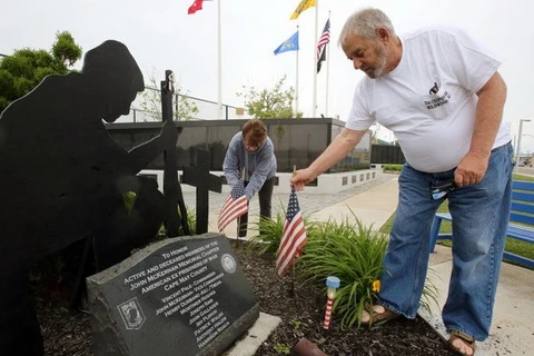 Mémorial des anciens combattants vietnamiens à Wildwood. (Source: Press of Atlantic City)