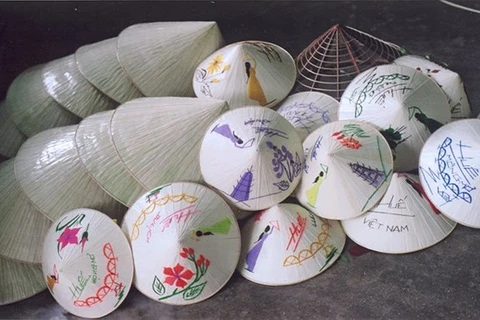 Les chapeaux coniques du Vietnam. Photo: VOV. 