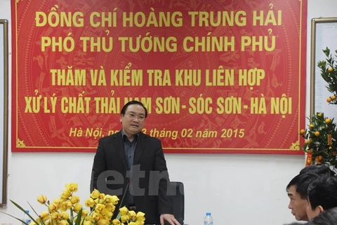 Le vice-Premier ministre Hoang Trung Hai. (Source: VNA)