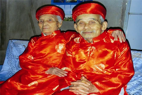 Le couple Truong Triêm - Trân Thi Chau.