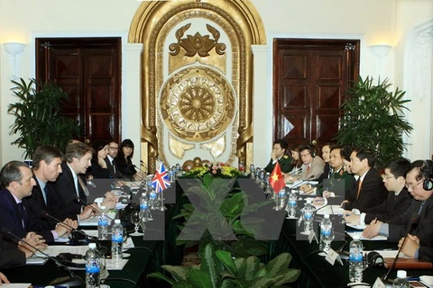 Le 4e dialogue stratégique Vietnam - Royaume-Uni. Photo : VNA