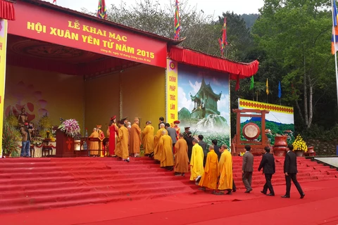 La fête de Yen Tu inaugurée à Quang Ninh. Photo : internet