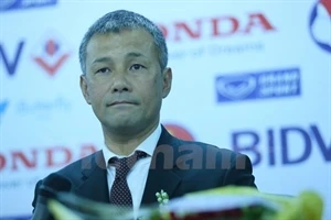 Le nouvel entraîneur Norimatsu Takassi. Source: VNA